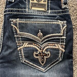 Rock Revival Men's Blue Jeans